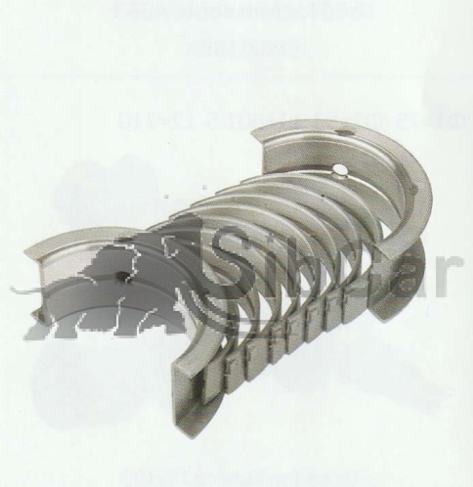 Вкладыши коренные Nissan K15/K21/K25 0.25 (к-т на двигатель)