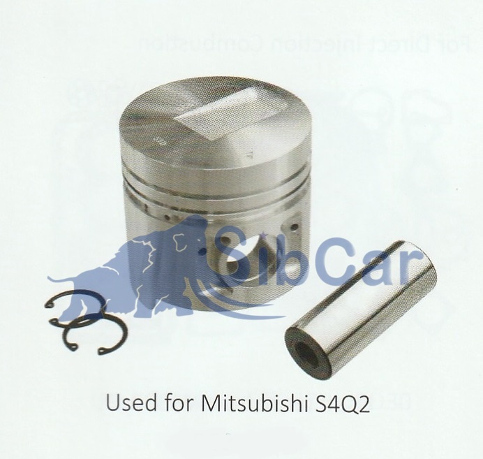 Поршень Mitsubishi S4Q2, STD (комплект-4шт.)