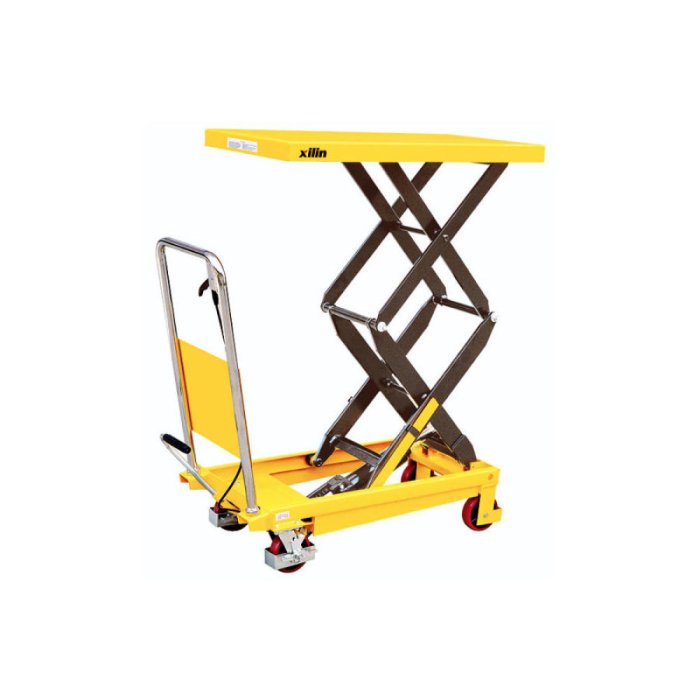 Подъемный стол Aurora Forklift SPS350 с двойными ножницами