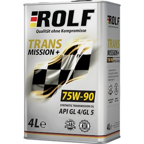 Масло трансмиссионное ROLF Transmission S7 AE 75W-90 API GL-5